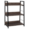 Стеллаж на металлокаркасе BRABIX "LOFT SH-002", 600х350х845 мм, цвет морёный дуб, 641231 по низкой цене оптом 