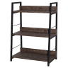 Стеллаж на металлокаркасе BRABIX "LOFT SH-002", 600х350х845 мм, цвет морёный дуб, 641231 по низкой цене оптом 