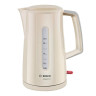 Чайник BOSCH TWK3A017, 1,7 л, 2400 Вт, закрытый нагревательный элемент, пластик, бежевый по низкой цене оптом Краснодар, Москва, Уфа, Казань, Барнаул, Владивосток, Хабаровск, Сахалин, Красноярск, Екатеренбург, 