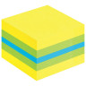 Блок самоклеящийся (стикер) POST-IT ORIGINAL "Лимон" 51х51 мм, 400 л., ассорти, 2051-L по низкой цене оптом 