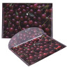 Папка-конверт с кнопкой BRAUBERG "CHERRY", А4, 160 мкм, до 100 листов, цветная печать, 228037 по низкой цене оптом 