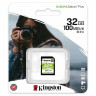 Карта памяти SDHC 32GB KINGSTON Canvas Select Plus UHS-I U1, 100 Мб/сек (class 10), SDS2/32GB по низкой цене оптом 