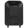 Уничтожитель (шредер) FELLOWES LX201, 5 уровень секретности, 2x12 мм, 12 листов, 22 л, черный, FS-50500 по низкой цене оптом 