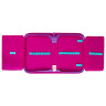 Пенал TIGER FAMILY 1 отделение, 2 откидные планки, ткань, "Rainbow Sorbet", 20х14х4 см, 228948, TGRW-011C1E по низкой цене оптом 