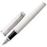 Ручка перьевая PARKER "IM Core White Lacquer CT", корпус белый глянцевый лак, хромированные детали, синяя, 1931672 по низкой цене оптом 