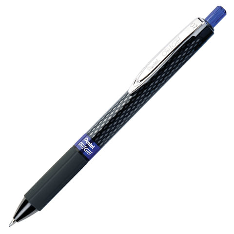 Ручка гелевая автоматическая с грипом PENTEL (Япония) "Oh!Gel", СИНЯЯ, узел 0,7 мм, линия письма 0,35 мм, K497-CN по низкой цене оптом Краснодар, Москва, Уфа, Казань, Барнаул, Владивосток, Хабаровск, Сахалин, Красноярск, Екатеренбург, 