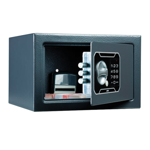 Сейф мебельный AIKO "T-170 EL", 170х260х230 мм, 3,7 кг, электронный замок, крепление к стене по низкой цене оптом 