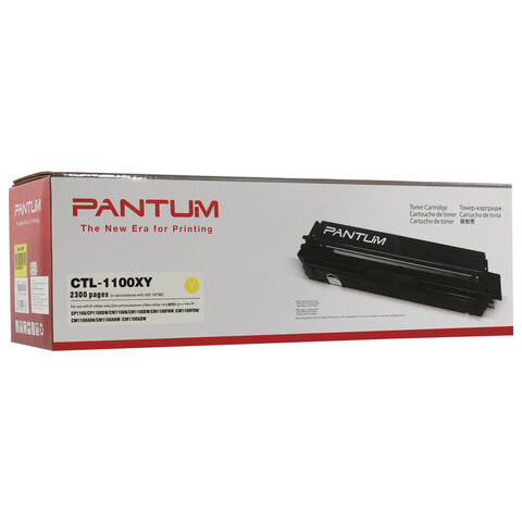 Картридж лазерный PANTUM (CTL-1100XY) CP1100/CM1100, желтый, оригинальный, ресурс 2300 страниц по низкой цене оптом 
