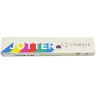 Ручка шариковая PARKER "Jotter Plastic CT", корпус белый, детали из нержавеющей стали, синяя, R0032930 по низкой цене оптом 