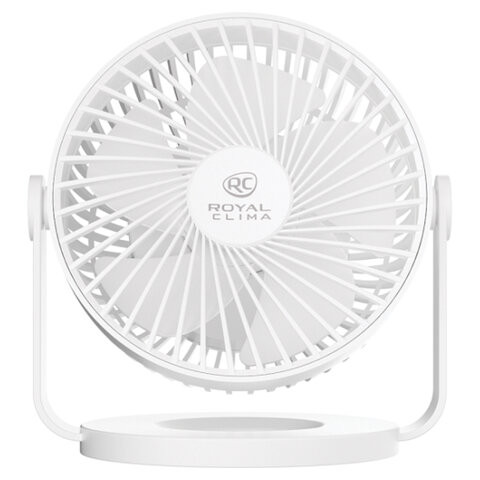 Вентилятор настольный ROYAL CLIMA RSF-0401M-WT, 4 режима, d=10 см, 5 Вт, белый, НС-1691753 по низкой цене оптом 