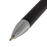 Ручка подарочная шариковая BRAUBERG "Allegro", СИНЯЯ, корпус черный с хромированными деталями, линия письма 0,5 мм, 143491 по низкой цене оптом 