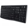 Клавиатура беспроводная LOGITECH K270, 104 клавиши + 8 дополнительных клавиш, мультимедийная, черная, 920-003757