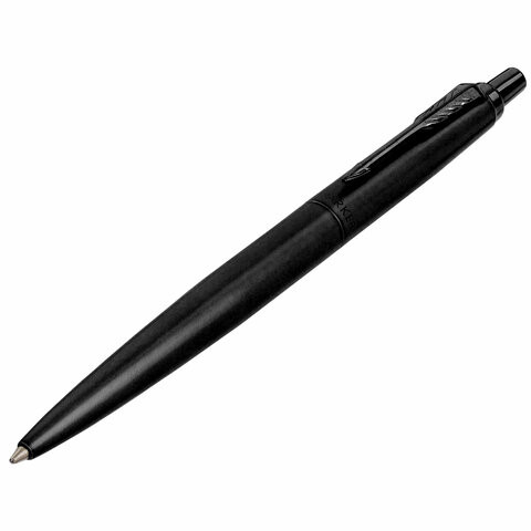 Ручка шариковая PARKER "Jotter XL Monochrome Black BT", корпус черный, нержавеющая сталь, синяя, 2122753 по низкой цене оптом 
