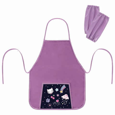 Фартук с нарукавниками для уроков труда ПИФАГОР, 1 карман, 46х54 см, Leapfrog, 273623 по низкой цене оптом Фартук с нарукавниками для уроков труда ПИФАГОР, 1 карман, 46х54 см, Leapfrog, 273623 по низкой цене оптом