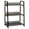 Стеллаж на металлокаркасе BRABIX "LOFT SH-002", 600х350х845 мм, цвет дуб антик, 641232 по низкой цене оптом 