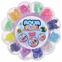 Мозаика Aqua Pixels "Коробочка-цветок", 600 деталей, 1TOY, Т12358
