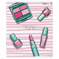 Тетрадь предметная GIRLS ONLY 48 листов, Soft Touch, фольга, ХИМИЯ, клетка, АЛЬТ, 7-48-1102/06