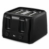Тостер BQ (БИ-КЬЮ) T4001, 1400 Вт, 4 тоста, 6 режимов, пластик, черный, 86197957 по низкой цене оптом Краснодар, Москва, Уфа, Казань, Барнаул, Владивосток, Хабаровск, Сахалин, Красноярск, Екатеренбург, 