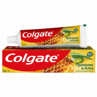 Зубная паста 100мл COLGATE "Прополис и алоэ", забота о деснах, с фторидом и кальцием,, 7891024131411