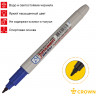 Набор перманентных маркеров Crown "Multi Marker Super Slim" 4цв., пулевидный, 1мм, чехол с европодв. по низкой цене оптом Краснодар, Москва, Уфа, Казань, Барнаул, Владивосток, Хабаровск, Сахалин, Красноярск, Екатеренбург, 