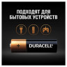 Батарейки КОМПЛЕКТ 2 шт., DURACELL Basic, AA (LR06, 15А), алкалиновые, пальчиковые, блистер по низкой цене оптом 