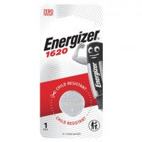 Батарейка ENERGIZER, CR 1620, литиевая, 1 шт., в блистере, E300844001