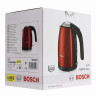 Чайник BOSCH TWK7804, 1,7 л, 2200 Вт, закрытый нагревательный элемент, нержавеющая сталь, красный по низкой цене оптом Краснодар, Москва, Уфа, Казань, Барнаул, Владивосток, Хабаровск, Сахалин, Красноярск, Екатеренбург, 