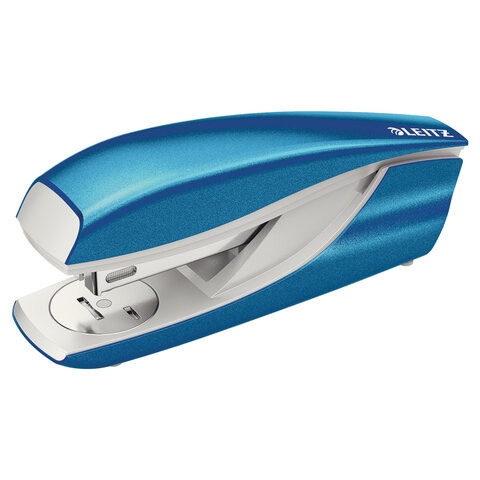 Степлер №24/6, 26/6 металлический LEITZ "New NeXXt WOW", до 30 л., синий металлик, 55022036 по низкой цене оптом 