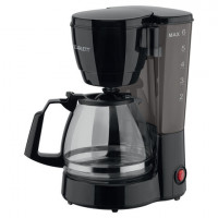 Кофеварка капельная SCARLETT SC-CM33018, объем 0,75 л, мощность 600 Вт, подогрев, пластик, черная