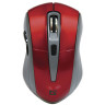 Мышь беспроводная DEFENDER ACCURA MM-965, USB, 5 кнопок + 1 колесо-кнопка, оптическая, красно-серая, 52966 по низкой цене оптом Краснодар, Москва, Уфа, Казань, Барнаул, Владивосток, Хабаровск, Сахалин, Красноярск, Екатеренбург, 