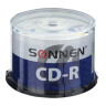 Диски CD-R SONNEN 700 Mb 52x Cake Box (упаковка на шпиле), КОМПЛЕКТ 50 шт., 512570 по низкой цене оптом Краснодар, Москва, Уфа, Казань, Барнаул, Владивосток, Хабаровск, Сахалин, Красноярск, Екатеренбург, 