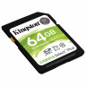 Карта памяти SDXC 64 GB KINGSTON Canvas Select Plus UHS-I U1, 100 Мб/сек (class 10), SDS2/64 GB, SDS2/64GB по низкой цене оптом 