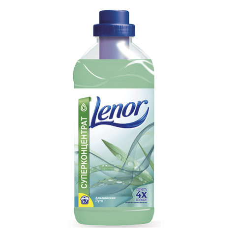 Кондиционер-ополаскиватель для белья 2 л, LENOR (Ленор) "Альпийские луга", концентрат по низкой цене оптом 