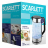Чайник SCARLETT SC-EK27G101, 1,8 л, 2200 Вт, закрытый нагревательный элемент, стекло, черный по низкой цене оптом Краснодар, Москва, Уфа, Казань, Барнаул, Владивосток, Хабаровск, Сахалин, Красноярск, Екатеренбург, 