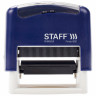 Штамп самонаборный 3-строчный STAFF, оттиск 38х14 мм, "Printer 8051", КАССА В КОМПЛЕКТЕ, 237423 по низкой цене оптом 