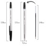 Ручка шариковая BRAUBERG "Line", ЧЕРНАЯ, корпус прозрачный, узел 1 мм, линия письма 0,5 мм, 141098 по низкой цене оптом Краснодар, Москва, Уфа, Казань, Барнаул, Владивосток, Хабаровск, Сахалин, Красноярск, Екатеренбург, 