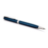 Ручка шариковая PARKER "Sonnet Core Subtle Blue Lacquer CT Slim", тонкая, корпус синий глянцевый лак, палладиевые детали, черная, 1945365 по низкой цене оптом 