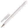 Ручка гелевая с грипом PENTEL (Япония) "Hybrid Gel Grip", БЕЛАЯ, узел 0,8 мм, линия письма 0,4 мм, K118-LW по низкой цене оптом Краснодар, Москва, Уфа, Казань, Барнаул, Владивосток, Хабаровск, Сахалин, Красноярск, Екатеренбург, 