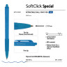 Ручка шариковая автоматическая BRUNO VISCONTI "SoftClick", СИНЯЯ, Special, ассорти, узел 0,7 мм, линия письма 0,5 мм, 20-0103 по низкой цене оптом 