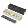 Ручка шариковая PARKER "Jotter XL Monochrome Gold GT", корпус золотой, нержавеющая сталь, синяя,2122754 по низкой цене оптом 