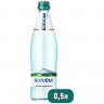 Вода ГАЗИРОВАННАЯ минеральная BORJOMI (БОРЖОМИ), 0,5 л, стеклянная бутылка по низкой цене оптом 
