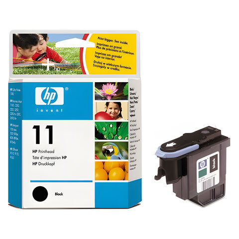 Головка печатающая для плоттера HP (C4810A) Designjet 510/CC800PS/ 800/500 и др., №11, черная по низкой цене оптом 