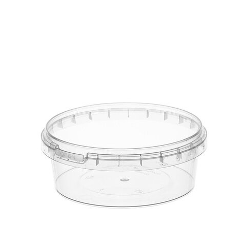 Банка с крышкой 385мл пластиковая под пресервы с контрольным замком, диаметр 122мм ВЗЛП, ШК5957, 1214КП по низкой цене оптом Банка с крышкой 385мл пластиковая под пресервы с контрольным замком, диаметр 122мм ВЗЛП, ШК5957, 1214КП по низкой цене оптом