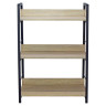 Стеллаж на металлокаркасе BRABIX "LOFT SH-002", 600х350х845 мм, цвет дуб натуральный, 641233 по низкой цене оптом 
