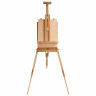 Этюдник BRAUBERG ART CLASSIC, бук, 50х34х11см, высота холста 87см, ножки дерев 90см, ремень, 190654 по низкой цене оптом 