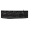 Клавиатура проводная SVEN KB-S305, USB, 105 кнопок, черная, SV-018801 по низкой цене оптом Краснодар, Москва, Уфа, Казань, Барнаул, Владивосток, Хабаровск, Сахалин, Красноярск, Екатеренбург, 