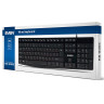 Клавиатура проводная SVEN KB-S305, USB, 105 кнопок, черная, SV-018801 по низкой цене оптом Краснодар, Москва, Уфа, Казань, Барнаул, Владивосток, Хабаровск, Сахалин, Красноярск, Екатеренбург, 