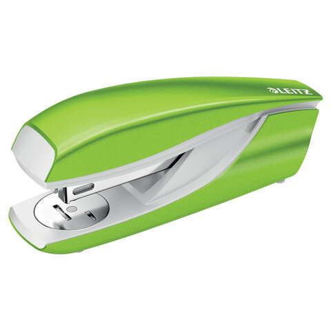 Степлер №24/6, 26/6 металлический LEITZ "New NeXXt WOW", до 30 л., зеленый металлик, 55022054 по низкой цене оптом 