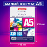 Бумага для цветной лазерной печати А5, ПЛОТНАЯ 235 г/м2, 100 л., BRAUBERG DIGITAL, 145% (CIE), 116410 по низкой цене оптом 