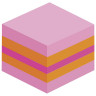 Блок самоклеящийся (стикер) POST-IT ORIGINAL 51х51 мм, 400 л., ассорти, 2051-P по низкой цене оптом 